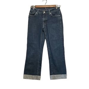 7 For‎ all mankind lookout capris jeans size 28